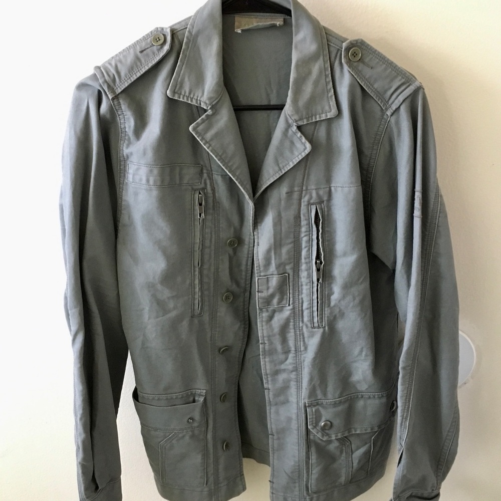 Zadig & Voltaire Rhinestone Military Jacket - Picture 3 of 6